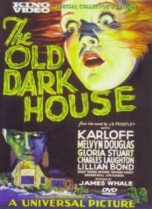 "The Old Dark House" DVD from Kino Video.